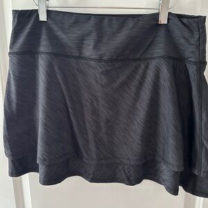 Greg Norman Black 15-1/2”” Golf Skort Size Medium